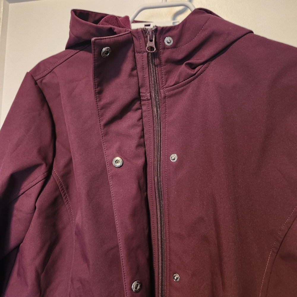 Purple Water Resistent Fall/Spring Jacket - Picture 7 of 11